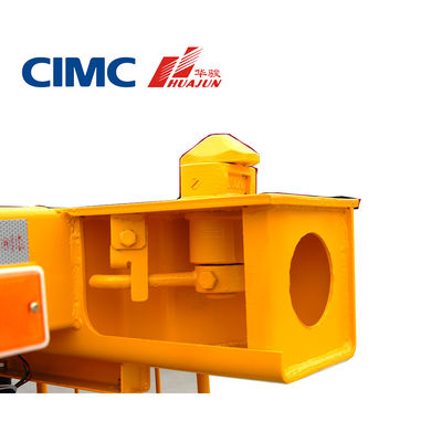 CIMC 2 Eje Semiremolque esquelético para contenedor de 20 pies 28T tren de aterrizaje 13T Eje incluido