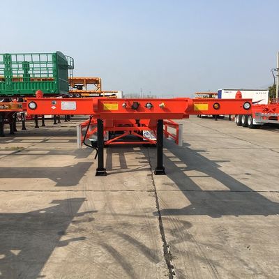 12380*2500*1540 CIMC HUAJUN Semirremolque esquelético para el transporte de contenedores de 20 pies y 40 pies