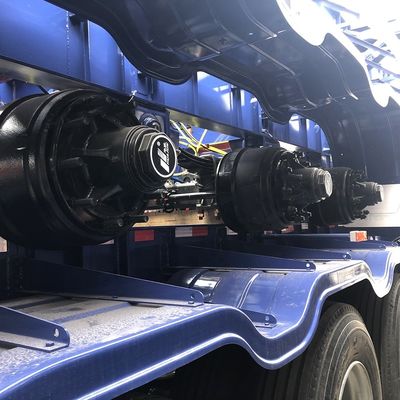 Semi-remolque de esqueleto de 3 ejes de 40 pies La solución definitiva para el transporte de contenedores