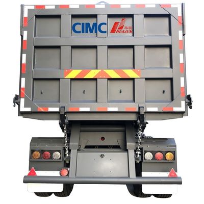 CIMC HUAJUN 40 toneladas 3 Ejes Multi Ejes Remolque hidráulico con tirador para necesidades de camiones
