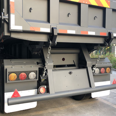 CIMC HUAJUN 40 toneladas 3 Ejes Multi Ejes Remolque hidráulico con tirador para necesidades de camiones