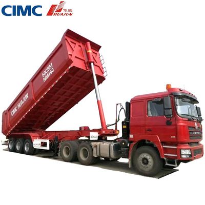 Transporte de equipos pesados con remolque especial de semirremolque CIMC HUAJUN de 10300*3050 mm