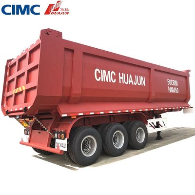 Transporte de equipos pesados con remolque especial de semirremolque CIMC HUAJUN de 10300*3050 mm