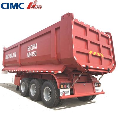 Transporte de equipos pesados con remolque especial de semirremolque CIMC HUAJUN de 10300*3050 mm