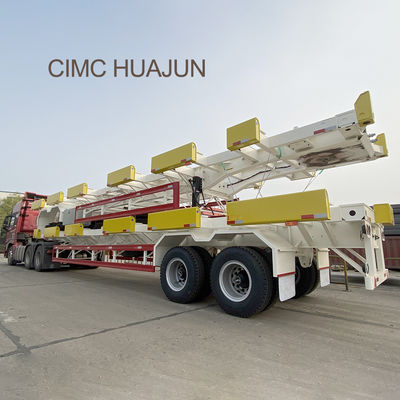 CIMC HUAJUN WABCO Valor 1540 Contenedor de esqueleto Semirremolque para contenedor de 20 pies 40 pies