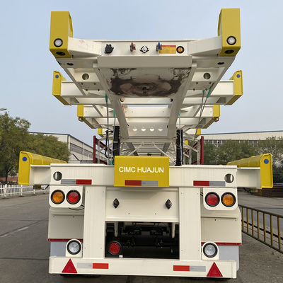 CIMC HUAJUN WABCO Valor 1540 Contenedor de esqueleto Semirremolque para contenedor de 20 pies 40 pies