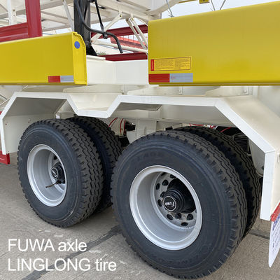 CIMC HUAJUN WABCO Valor 1540 Contenedor de esqueleto Semirremolque para contenedor de 20 pies 40 pies