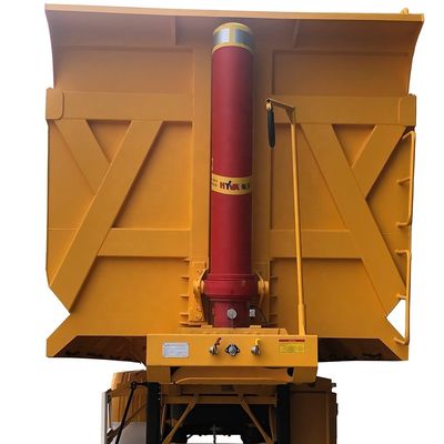 12R22.5 neumáticos de 4 ejes remolque hidráulico de tipo U 38CBM de CIMC HUAJUN