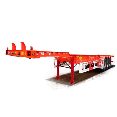 Trailers de chasis intermodal móvil extensible de 20 a 40 pies para la distribución de contenedores