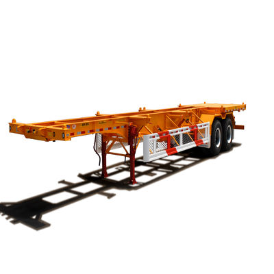 Trailers de chasis intermodal móvil extensible de 20 a 40 pies para la distribución de contenedores