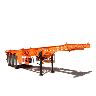 Trailers de chasis intermodal móvil extensible de 20 a 40 pies para la distribución de contenedores