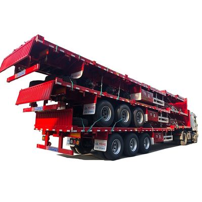 JOST 90 Kingpin y 13T FUWA Axle CIMC HUAJUN 3 Semirremolque de cerca de eje