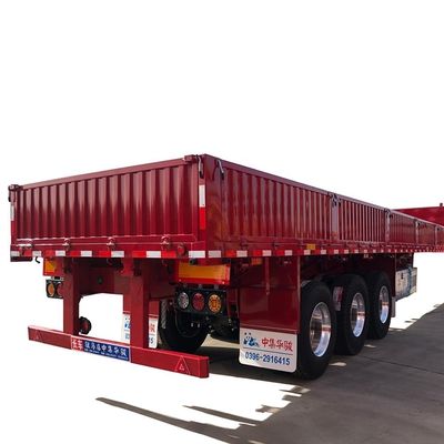 JOST 90 Kingpin y 13T FUWA Axle CIMC HUAJUN 3 Semirremolque de cerca de eje