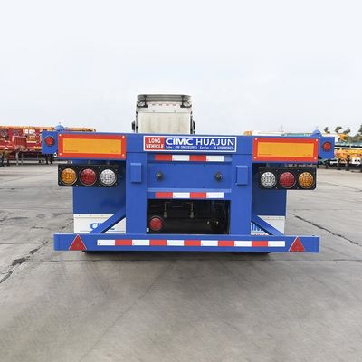 Giro de aterrizaje JOST Semirremolque de dos velocidades para el transporte de contenedores de 20 pies y 40 pies