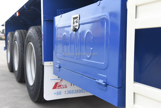 Giro de aterrizaje JOST Semirremolque de dos velocidades para el transporte de contenedores de 20 pies y 40 pies
