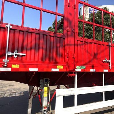 JUNLONG L400 3 Ejes 40 toneladas Semi remolque de cerca para aplicaciones de trabajo pesado