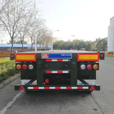 Semi camiones de 40 pies de contenedor con llantas opcionales y 12 conjuntos de cerraduras de giro