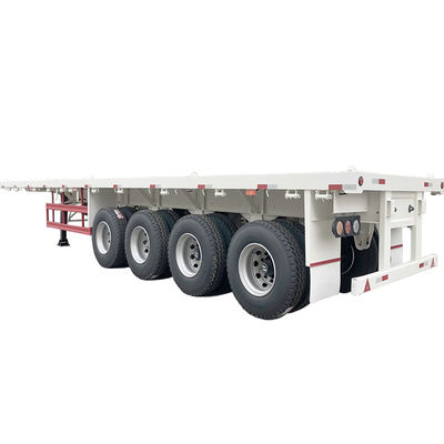JOST Tractor de aterrizaje de dos velocidades 2 3 4 Ejes Semi camión de cama plana Remolque de contenedores 20-53 Ft