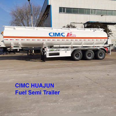 CIMC HUAJUN 3 Eje camión cisterna diésel remolque 30000L-60000L tanque de combustible semirremolque