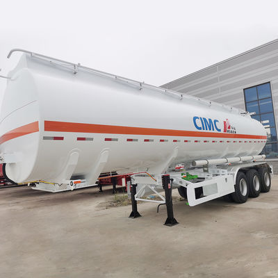 Fuwa 3 Ejes 45000 litros de combustible de aleación de aluminio o de acero inoxidable Cementos camiones cisterna remolques