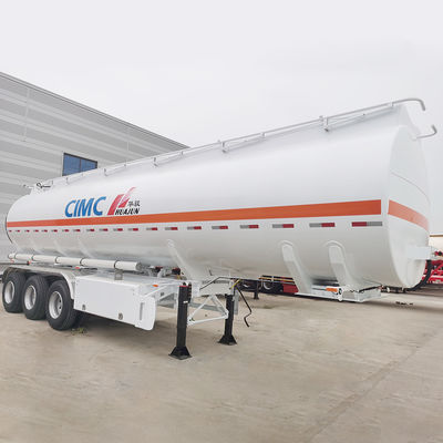 Fuwa 3 Ejes 45000 litros de combustible de aleación de aluminio o de acero inoxidable Cementos camiones cisterna remolques