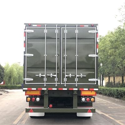 Semi-remolque de camión de 60 toneladas de capacidad de carga con cerca y lona de vigas principales T700/Q345 de acero