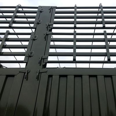 Semi-remolque de camión de 60 toneladas de capacidad de carga con cerca y lona de vigas principales T700/Q345 de acero