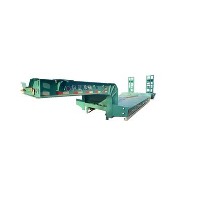 Semirremolque de 45 toneladas de lecho bajo utilizado para camiones Remolque para el transporte de sus equipos industriales