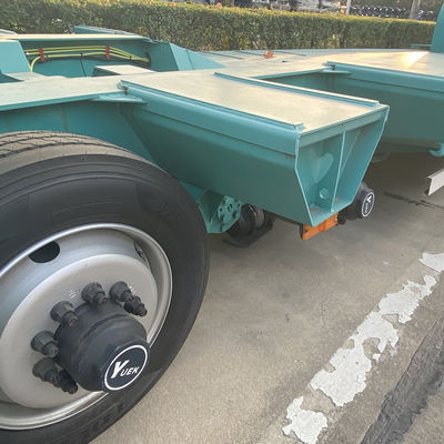 Semirremolque de 45 toneladas de lecho bajo utilizado para camiones Remolque para el transporte de sus equipos industriales