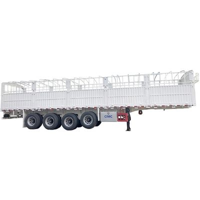 CIMC HUAJUN 60 Ton High Side Board Fence Semi Transport Trailer con certificación CE