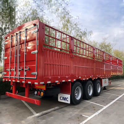 Semi-remolque de carga de 60 toneladas para el transporte de carga por CIMC HUAJUN