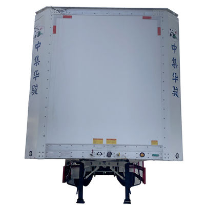 JOST Landing Gear Van tipo remolque Box trailer 70CBM Semirremolque para clientes B2B