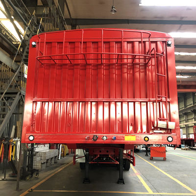 Semi-remolque de carga de 60 toneladas para el transporte de carga por CIMC HUAJUN