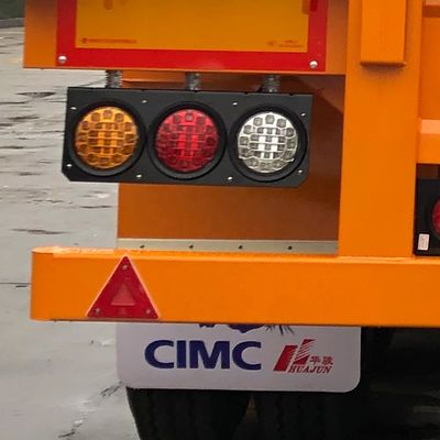 Mercado de Myanmar 3 ejes 4 ejes Semirremolque de carga con pared lateral y tren de aterrizaje JOST/FUWA 28T
