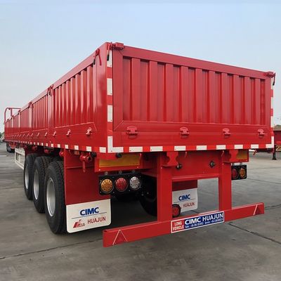 70 toneladas de caja de herramientas doble semirremolque CIMC HUAJUN 20 años de experiencia en 60 países
