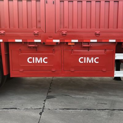 70 toneladas de caja de herramientas doble semirremolque CIMC HUAJUN 20 años de experiencia en 60 países