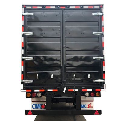 Contenedor de furgoneta seca para pies Semirremolque Equipado con neumáticos 10.00R20/ 11.00R20/ 12R22.5