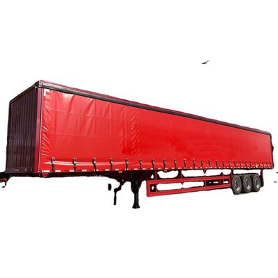 Suspensión mecánica de camión Semiremolque lateral de cortina de 40 pies para carga y descarga