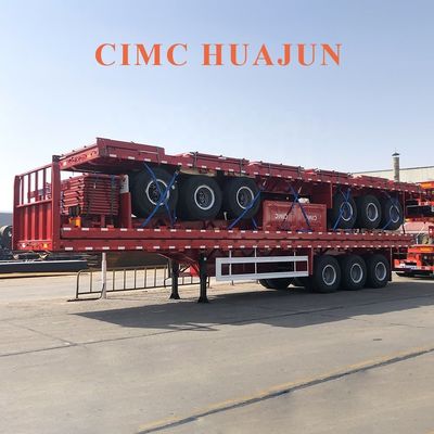 CIMC HUAJUN 2021Nuevo semirremolque de transporte de carga de 3 ejes para camiones con capacidad de 60 toneladas