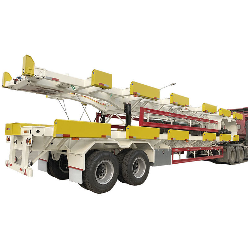 CIMC HUAJUN WABCO Valor 1540 Contenedor de esqueleto Semirremolque para contenedor de 20 pies 40 pies