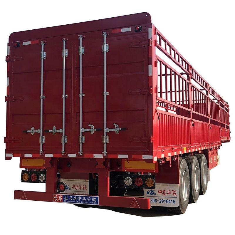 Semi-remolque estándar de 28 toneladas para necesidades de transporte de granel pesado