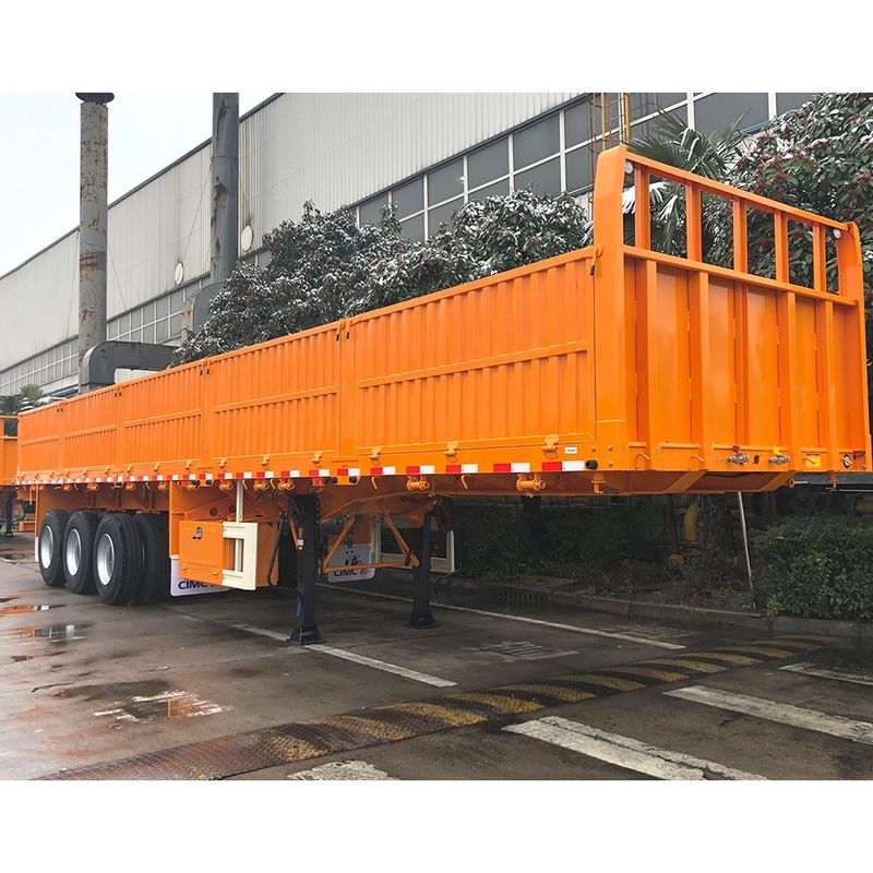 CIMC HUAJUN Semiremolque de carga de cerca de 3 ejes con carga útil máxima 25001-30000 kg